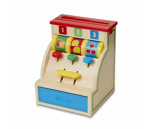 Розвиваюча іграшка Melissa&Doug Перший дерев'яний касовий аппарат (MD3378)