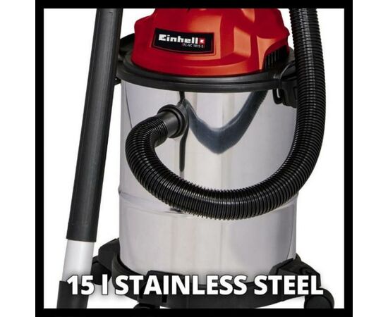 Пылесос строительный Einhell TC-VC 1815 S (2342390), изображение 3 Пылесос строительный Einhell TC-VC 1815 S (2342390), изображение 3
