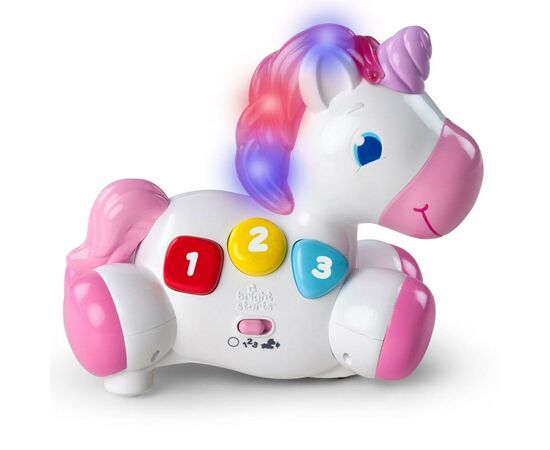 Развивающая игрушка Bright Starts Rock Glow Unicorn (10307), изображение 2 Развивающая игрушка Bright Starts Rock Glow Unicorn (10307), изображение 2