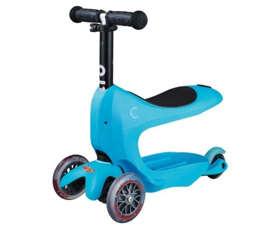 Самокат Micro Mini 2go Deluxe Blue Plus (MMD034), изображение 5 Самокат Micro Mini 2go Deluxe Blue Plus (MMD034), изображение 5