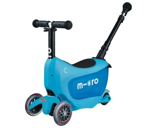Самокат Micro Mini 2go Deluxe Blue Plus (MMD034)