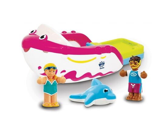 Іграшка для ванної Wow Toys Швидкісний човен Сюзі (10690)