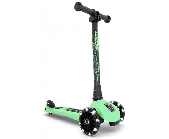 Самокат Scoot&Ride Highwaykick-3 со светящимися колесами киви (SR-96359)