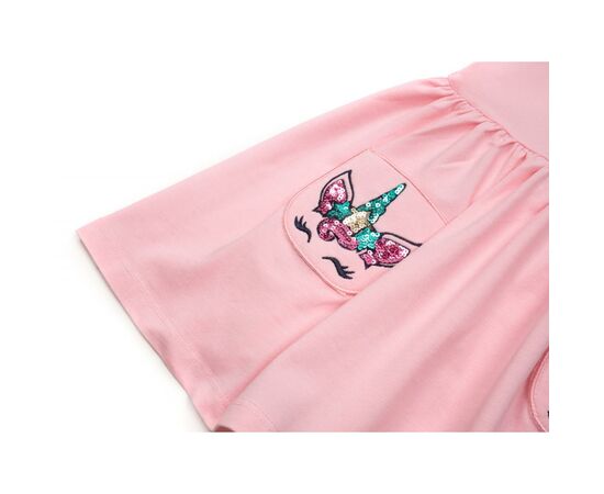 Платье Breeze с единорогом (15161-104G-pink), изображение 4 Платье Breeze с единорогом (15161-104G-pink), изображение 4