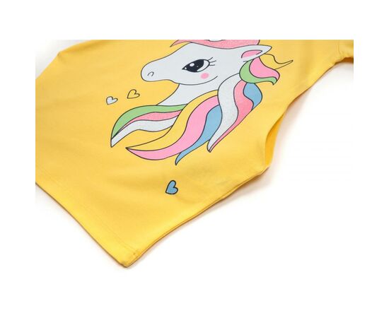 Платье Breeze с единорогом (15744-116B-yellow), изображение 4 Платье Breeze с единорогом (15744-116B-yellow), изображение 4