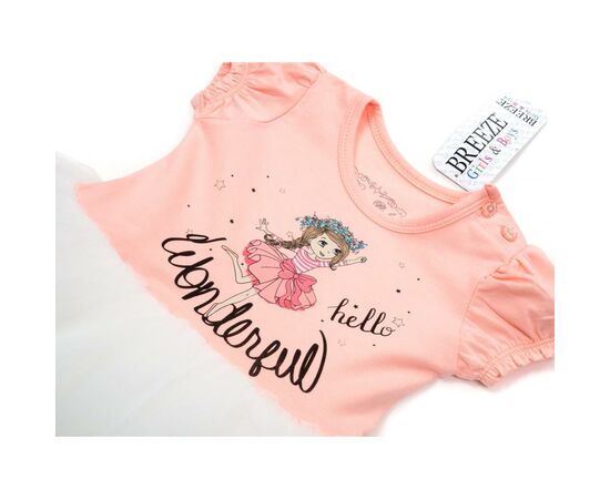 Платье Breeze с фатиновой юбкой (15764-86G-peach), изображение 2 Платье Breeze с фатиновой юбкой (15764-86G-peach), изображение 2