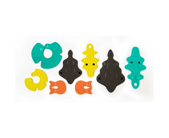 Игрушка для ванной QUUT 3D Крокодилы (171102), изображение 3 Игрушка для ванной QUUT 3D Крокодилы (171102), изображение 3