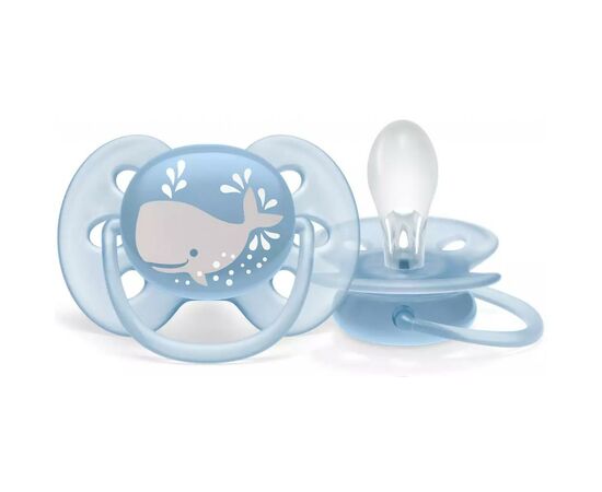 Пустышка Philips AVENT Ultra Soft для мальчиков 6-18 мес (SCF223/03), изображение 2 Пустышка Philips AVENT Ultra Soft для мальчиков 6-18 мес (SCF223/03), изображение 2