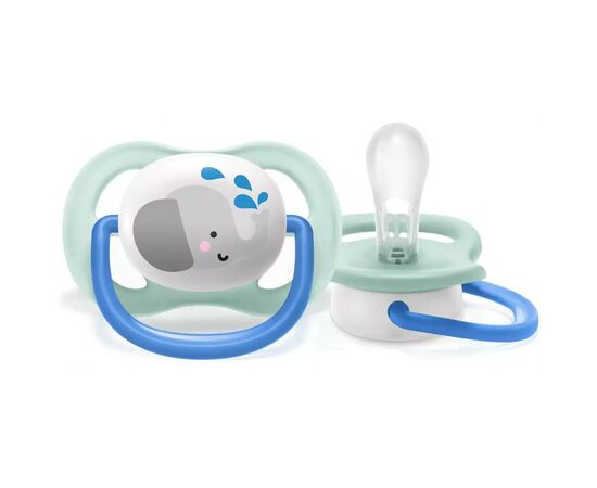 Пустышка Philips AVENT Ultra Air Animal для мальчиков 0-6 мес (SCF080/05), изображение 2