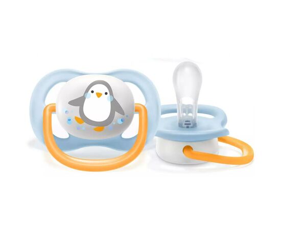 Пустышка Philips AVENT Ultra Air Animal для мальчиков 0-6 мес (SCF080/05), изображение 3