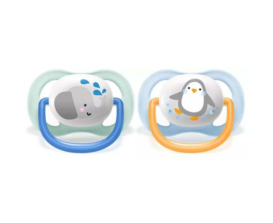 Пустушка Philips AVENT Ultra Air Animal для хлопчиків 0-6 міс (SCF080/05)