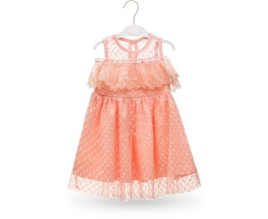 Платье Breeze с кружевом (14316-92G-peach)