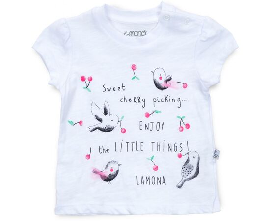 Набор детской одежды La Mona с птичками (10507-86G-fuchsia), изображение 2 Набор детской одежды La Mona с птичками (10507-86G-fuchsia), изображение 2