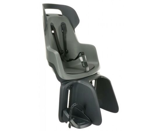 Детское велокресло Bobike Maxi GO Carrier Macaron grey (8012300005), изображение 3 Детское велокресло Bobike Maxi GO Carrier Macaron grey (8012300005), изображение 3