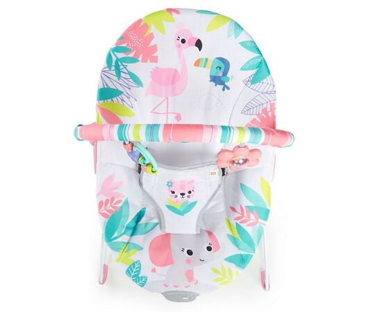 Кресло-качалка Bright Starts Flamingo Vibes (12228), изображение 2 Кресло-качалка Bright Starts Flamingo Vibes (12228), изображение 2