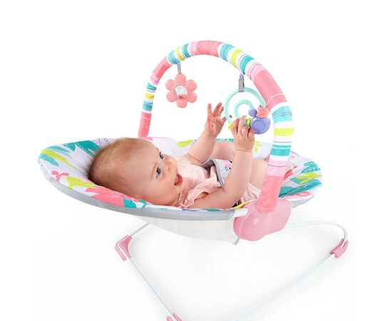 Кресло-качалка Bright Starts Flamingo Vibes (12228), изображение 3 Кресло-качалка Bright Starts Flamingo Vibes (12228), изображение 3