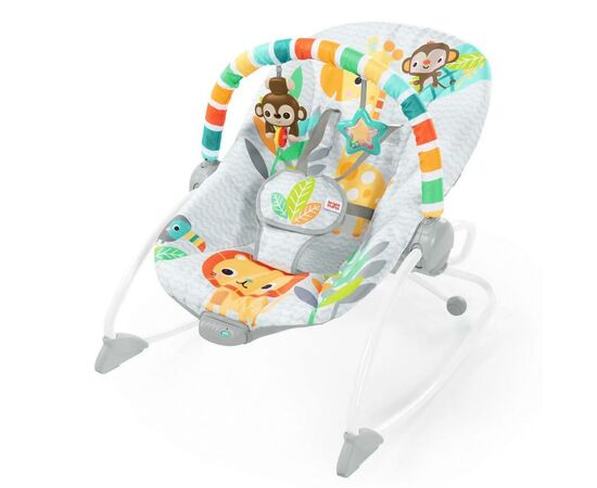 Крісло-гойдалка Bright Starts Safari Blast (12323), зображення 3 Крісло-гойдалка Bright Starts Safari Blast (12323), зображення 3
