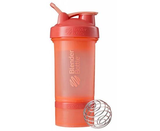 Шейкер спортивный BlenderBottle ProStak 650ml с 2-мя контейнерами Coral (PS 22oz Coral)