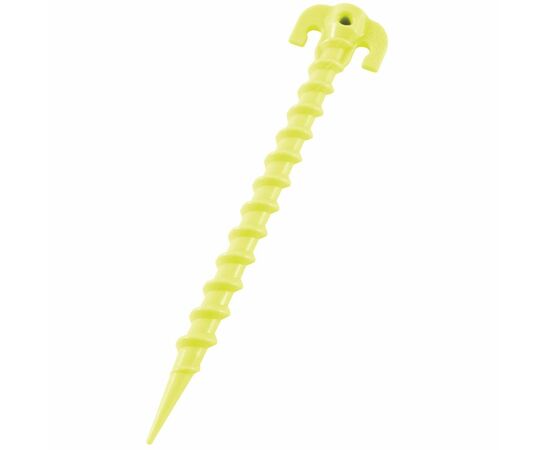 Комплект кілочків Outwell Screw Plastic Peg 25 см 6 шт Luminous Green (928774)