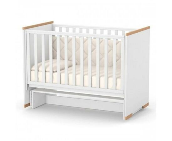 Кроватка Верес Сиэтл бело-буковый (09.3.1.37.15), изображение 2 Кроватка Верес Сиэтл бело-буковый (09.3.1.37.15), изображение 2