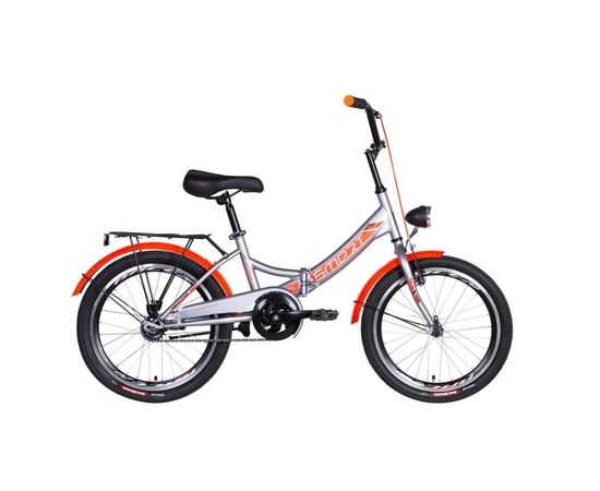 Велосипед Formula 20" SMART рама-13" 2021 багажник+фонарь (OPS-FR-20-068)