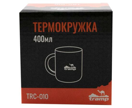 Чашка туристическая Tramp 400 мл Olive (UTRC-010-olive), изображение 2 Чашка туристическая Tramp 400 мл Olive (UTRC-010-olive), изображение 2