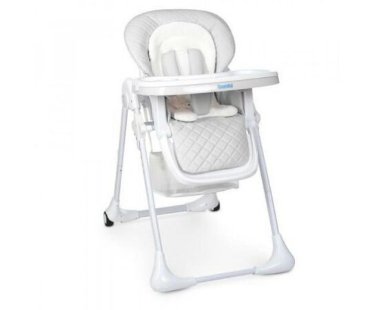 Стульчик для кормления Bambi M 3890 light grey QT