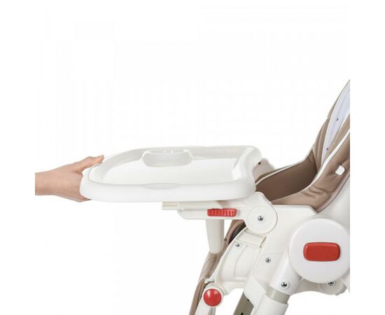 Стульчик для кормления El Camino ME 1037 Crystal (ME 1037 stars latte), изображение 5 Стульчик для кормления El Camino ME 1037 Crystal (ME 1037 stars latte), изображение 5