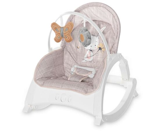 Крісло-гойдалка Bertoni/Lorelli ENJOY beige daisy