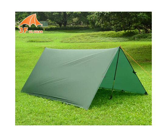 Тент 3F Ul Gear 15D Tarp 5х3 Green (15D5-3), изображение 4 Тент 3F Ul Gear 15D Tarp 5х3 Green (15D5-3), изображение 4