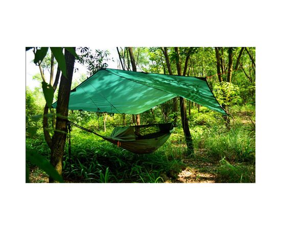Тент 3F Ul Gear 15D Tarp 5х3 Green (15D5-3), изображение 5 Тент 3F Ul Gear 15D Tarp 5х3 Green (15D5-3), изображение 5