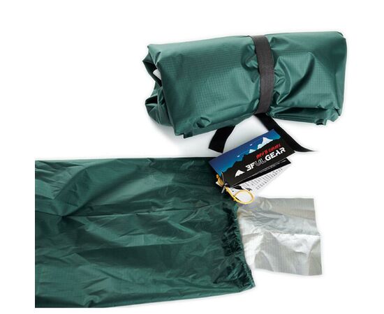 Тент 3F Ul Gear 210T Tarp 4x3 Green (210T4-3G), изображение 5 Тент 3F Ul Gear 210T Tarp 4x3 Green (210T4-3G), изображение 5