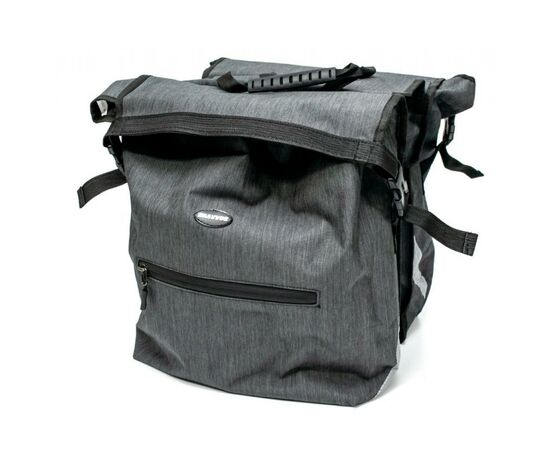 Велосумка на багажник Bravvos F-088 35x30x13 cm Grey (BIB-029)