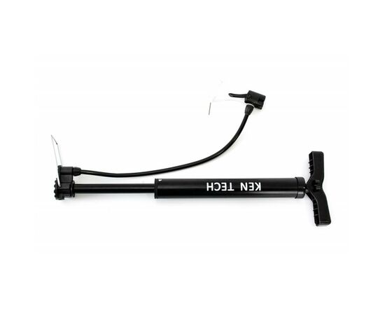 Велосипедний насос Ken Tech "Ромашка" AV/FV Black (PUM-053), зображення 2 Велосипедний насос Ken Tech "Ромашка" AV/FV Black (PUM-053), зображення 2
