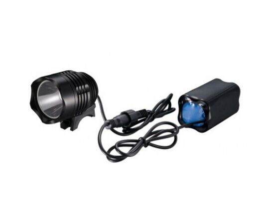 Передняя велофара Velotrade BC-FL1458 900lm LED 4x18650 + зарядка (LTSS-042), изображение 2 Передняя велофара Velotrade BC-FL1458 900lm LED 4x18650 + зарядка (LTSS-042), изображение 2