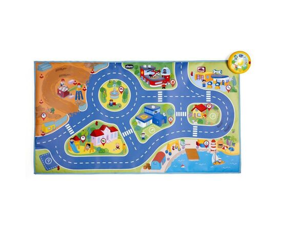 Детский коврик Chicco Город (09700.00)