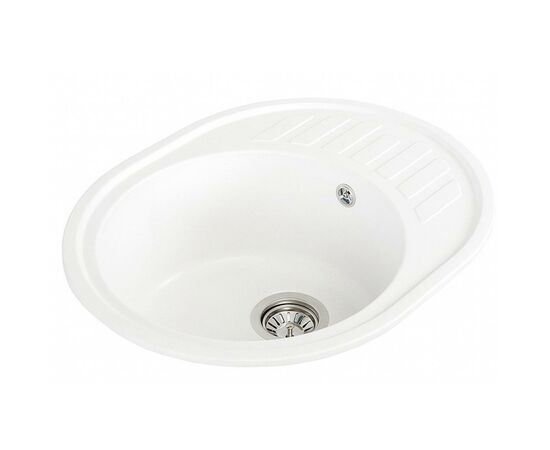 Мойка кухонная Interline EVA white, изображение 2