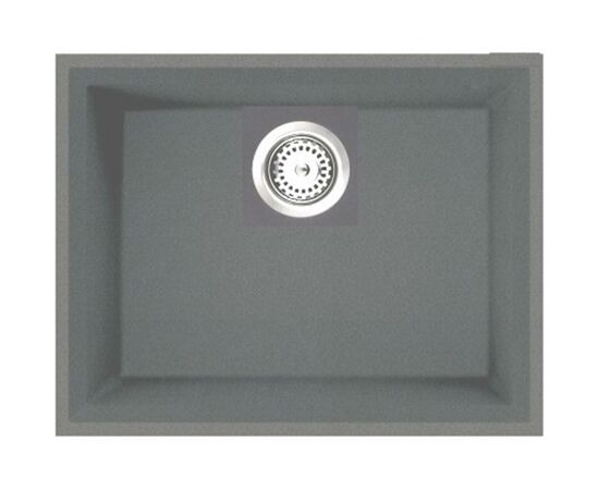 Мийка кухонна Interline UNDER 600 grigio