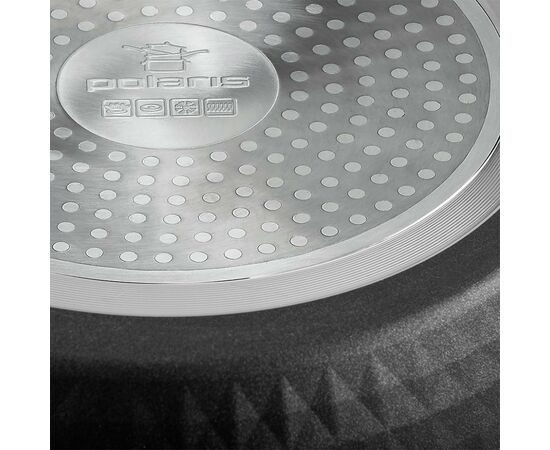 Сковорода Polaris Kontur 28 см (Kontur-28F), изображение 7 Сковорода Polaris Kontur 28 см (Kontur-28F), изображение 7