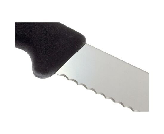 Кухонный нож Victorinox Fibrox Bread Knife 21 см Black (5.2533.21), изображение 6 Кухонный нож Victorinox Fibrox Bread Knife 21 см Black (5.2533.21), изображение 6