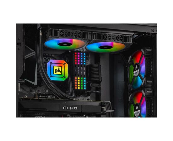 Система водного охлаждения Corsair iCUE H115i Elite Capellix RGB (CW-9060047-WW), изображение 9 Система водного охлаждения Corsair iCUE H115i Elite Capellix RGB (CW-9060047-WW), изображение 9