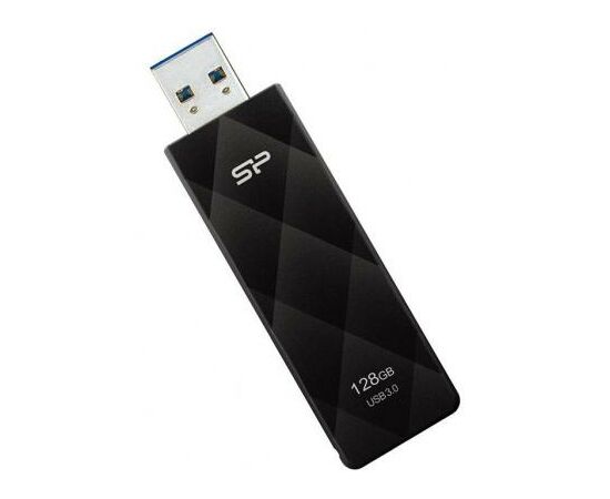 USB флеш накопитель Silicon Power 128GB Blaze B20 Black USB 3.0 (SP128GBUF3B20V1K), изображение 3 USB флеш накопитель Silicon Power 128GB Blaze B20 Black USB 3.0 (SP128GBUF3B20V1K), изображение 3