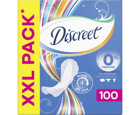 Ежедневные прокладки Discreet Air 100 шт (8001090161918), изображение 2 Ежедневные прокладки Discreet Air 100 шт (8001090161918), изображение 2