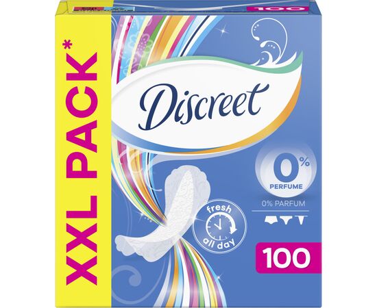 Ежедневные прокладки Discreet Air 100 шт (8001090161918), изображение 3 Ежедневные прокладки Discreet Air 100 шт (8001090161918), изображение 3