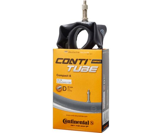 Велосипедна камера Continental Compact 8" 54-110 DV26mm (180991)