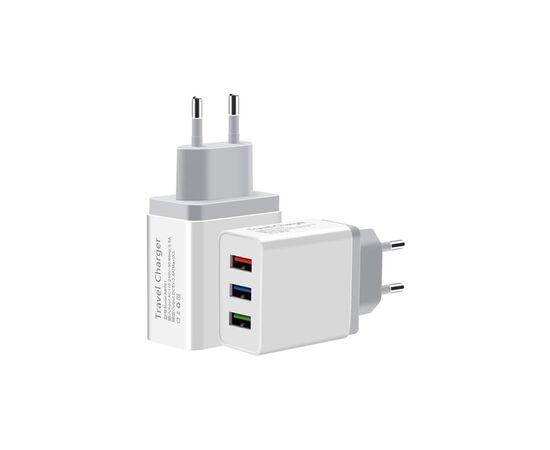 Зарядний пристрій XoKo WC-310 3A USB White (WC-310-WH) (WC-310-WH), зображення 4 Зарядний пристрій XoKo WC-310 3A USB White (WC-310-WH) (WC-310-WH), зображення 4