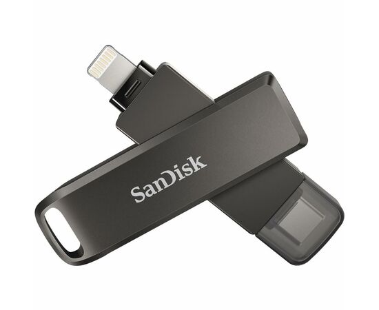 USB флеш накопитель SanDisk 64GB iXpand Drive Luxe Type-C /Lightning (SDIX70N-064G-GN6NN), изображение 3 USB флеш накопитель SanDisk 64GB iXpand Drive Luxe Type-C /Lightning (SDIX70N-064G-GN6NN), изображение 3