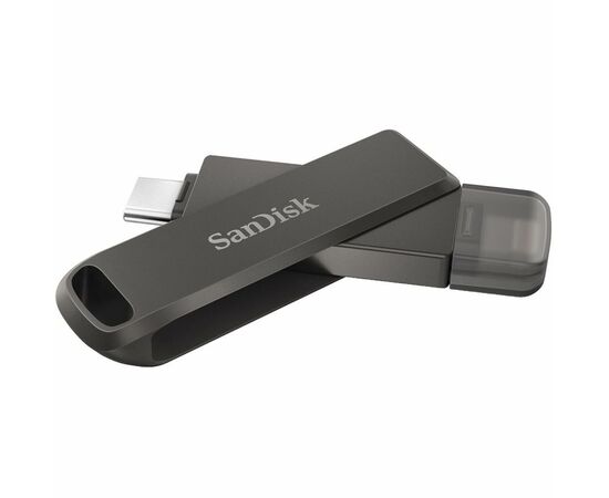 USB флеш накопитель SanDisk 64GB iXpand Drive Luxe Type-C /Lightning (SDIX70N-064G-GN6NN), изображение 4 USB флеш накопитель SanDisk 64GB iXpand Drive Luxe Type-C /Lightning (SDIX70N-064G-GN6NN), изображение 4