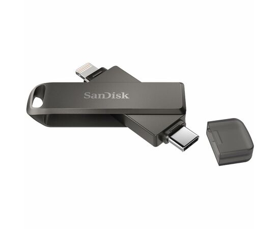 USB флеш накопитель SanDisk 64GB iXpand Drive Luxe Type-C /Lightning (SDIX70N-064G-GN6NN), изображение 6 USB флеш накопитель SanDisk 64GB iXpand Drive Luxe Type-C /Lightning (SDIX70N-064G-GN6NN), изображение 6