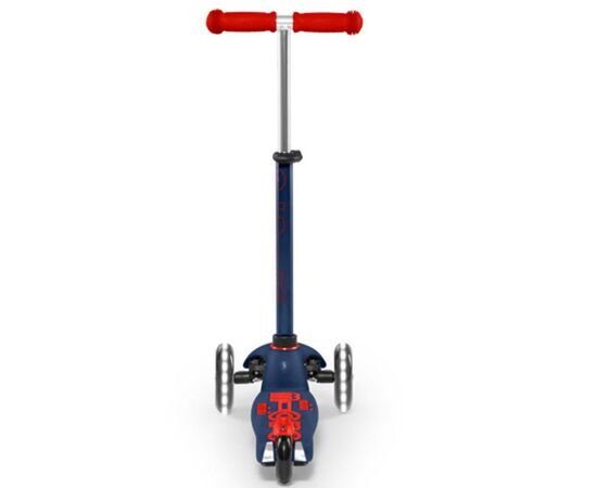 Самокат Micro Mini Deluxe Navy Blue LED (MMD118), изображение 5 Самокат Micro Mini Deluxe Navy Blue LED (MMD118), изображение 5